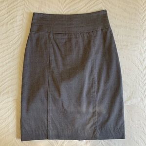 High Rise Gray Skirt